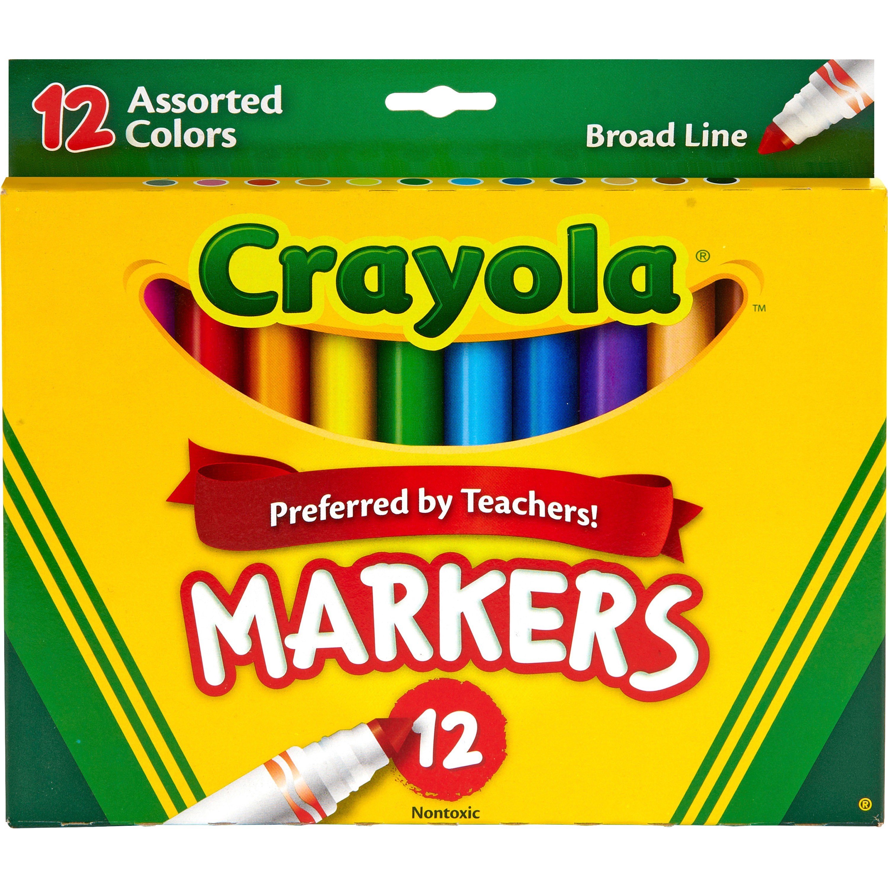 Crayola Markers Broad Line 10ct Classic