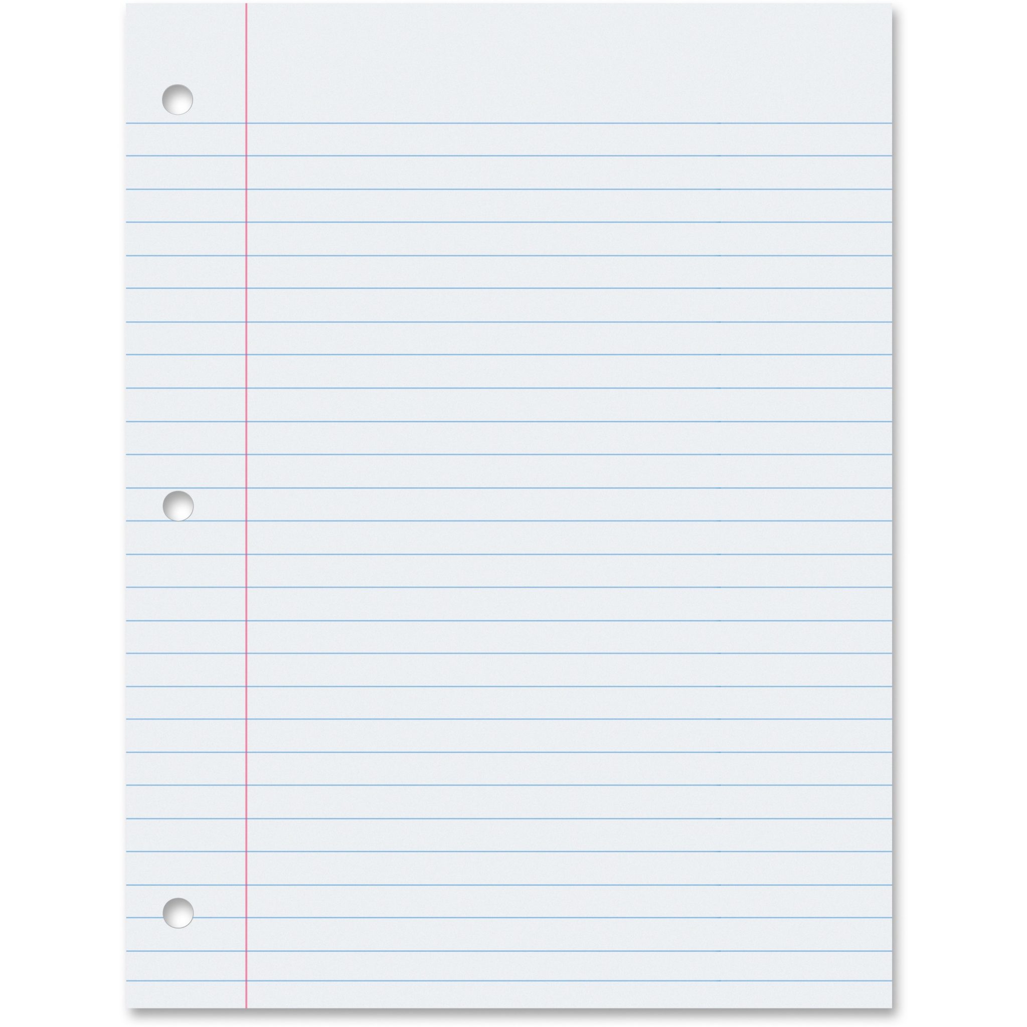 Wide Rule Filler Paper ReadySetStart