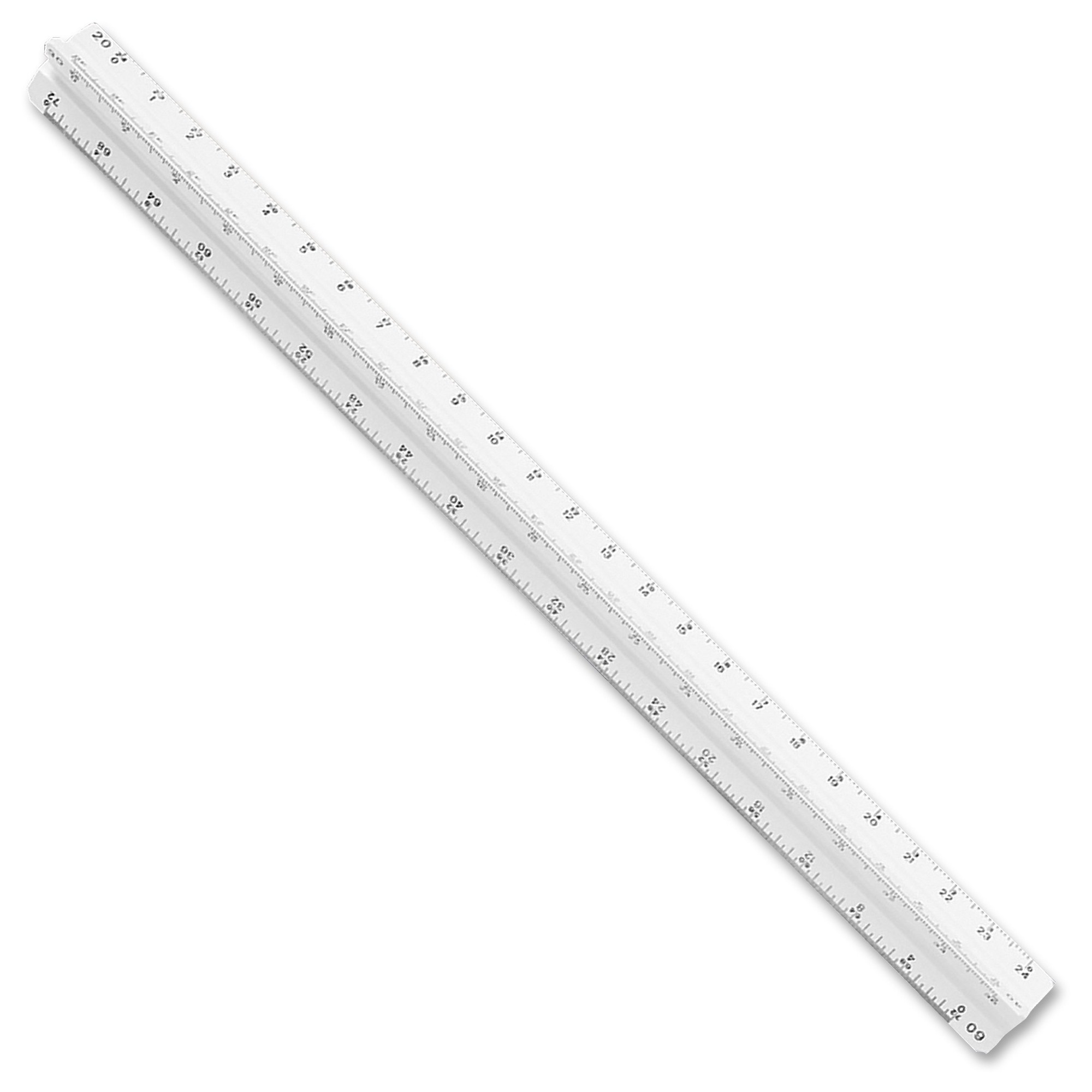 3/32 12" Length 1" Width Staedtler Architectural Triangular Scale 1/8, 