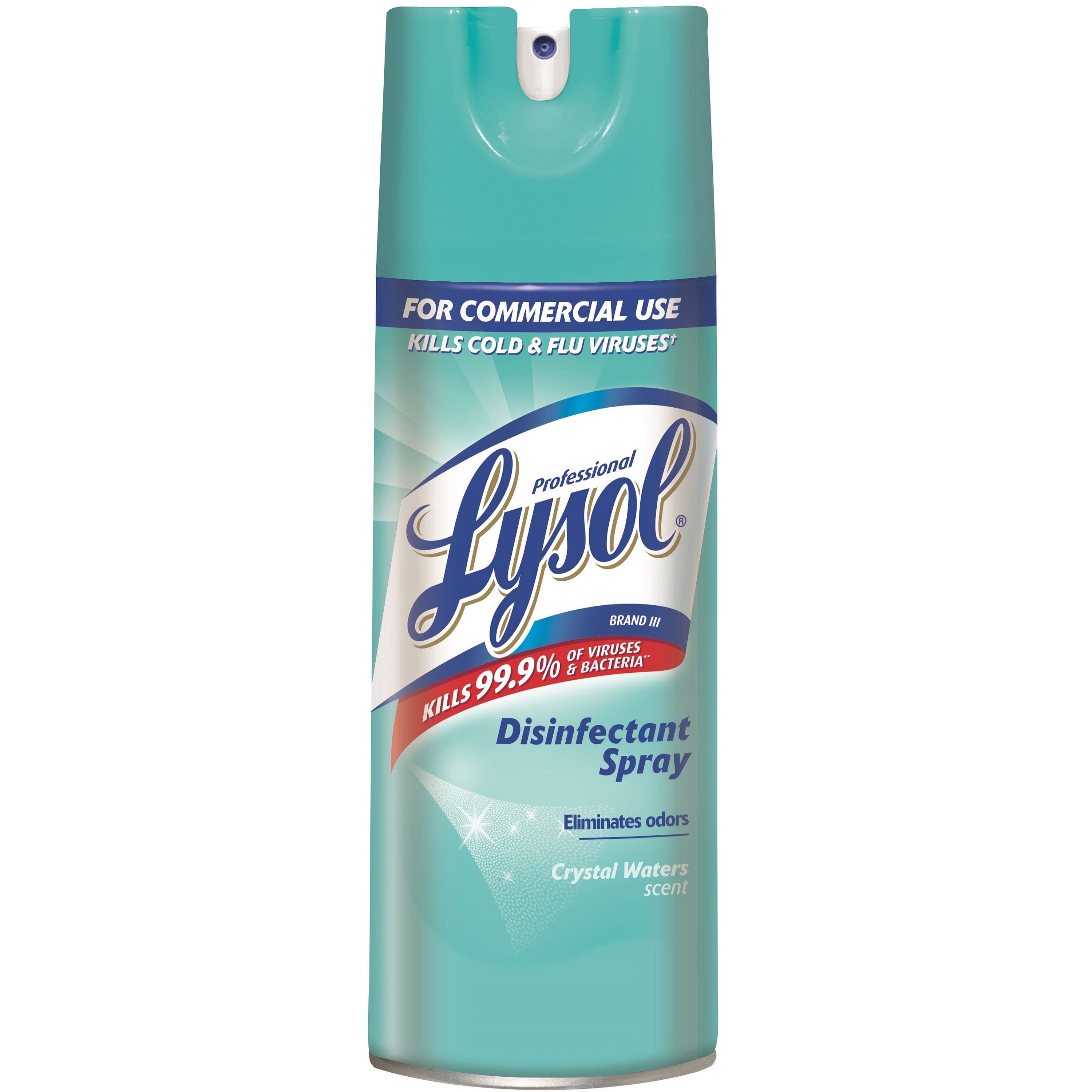 lysol spray disinfectant aerosol ready waters crystal oz officecrave start fl