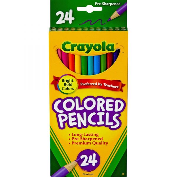 24ct Crayola Colored Pencils