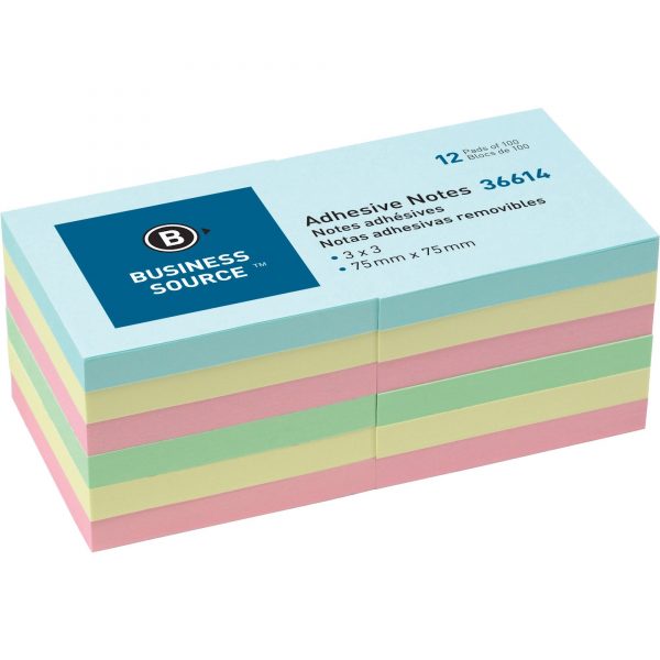 Assorted Colored Sticky Notes