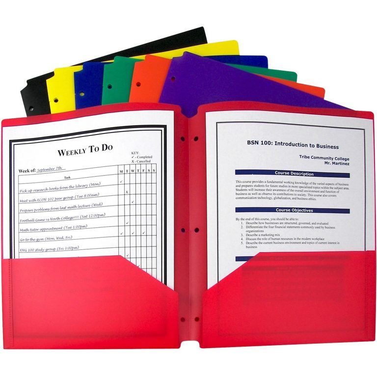 Asst 3 Hole Poly Folder Ready Set Start   Folders CLI33930 768x768 