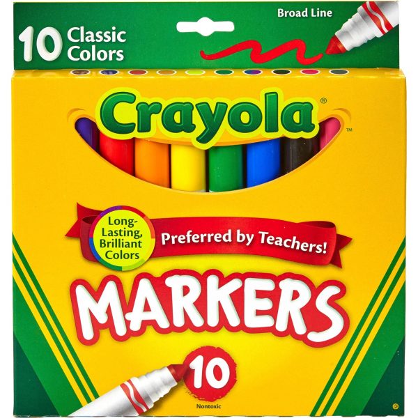 Classic Crayola Markers 10pk