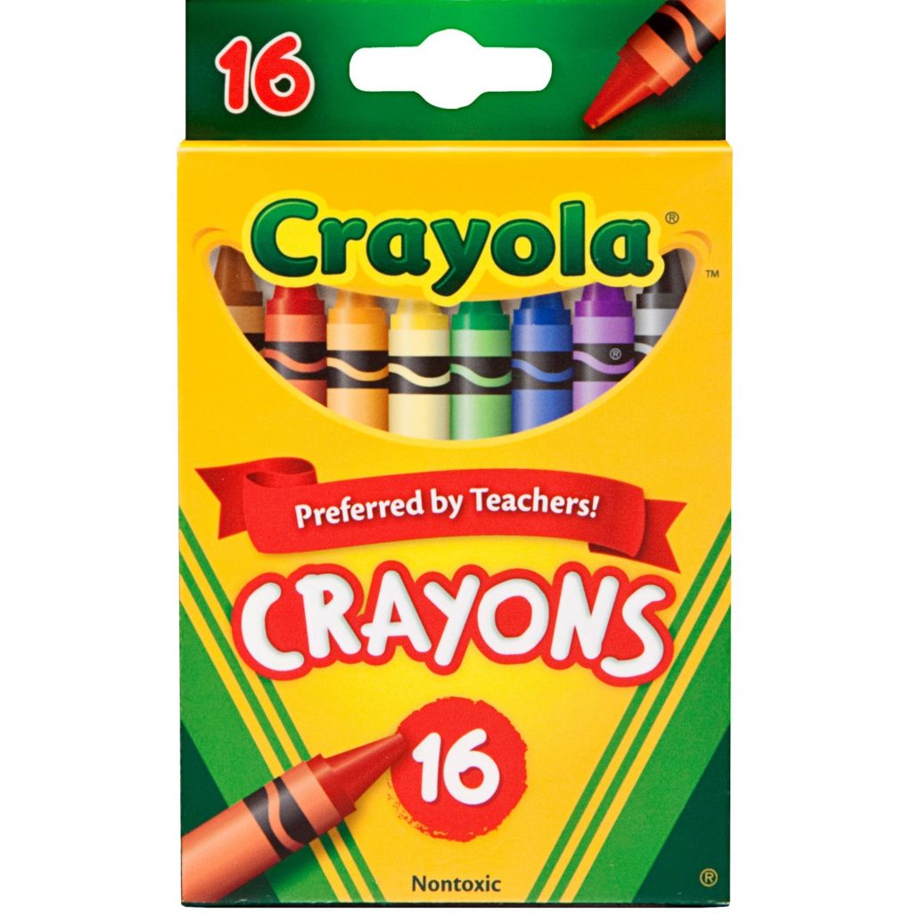 16ct Crayola Crayons - Ready-Set-Start