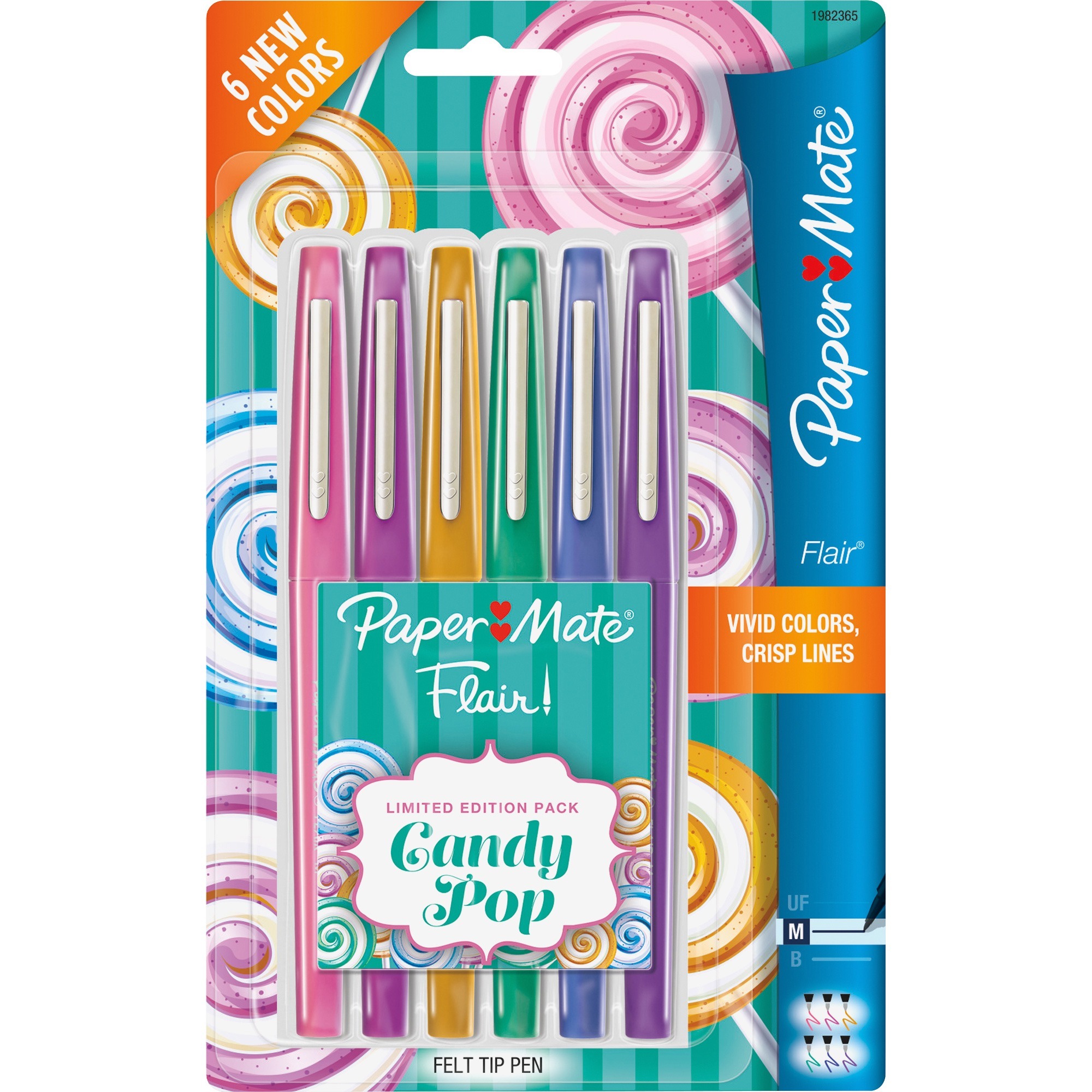 6pk Paper Mate Flair Markers - Ready-Set-Start