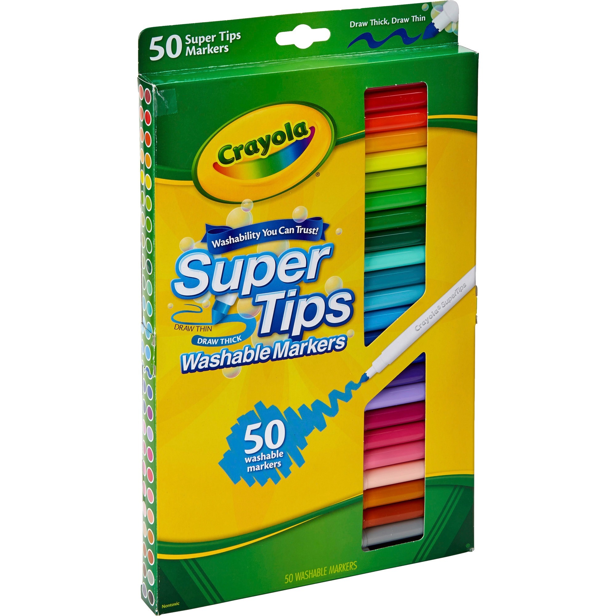 Crayola Supertips 100 pack swatches  Plumones, Tutorial de letras, Titulos  bonitos para apuntes