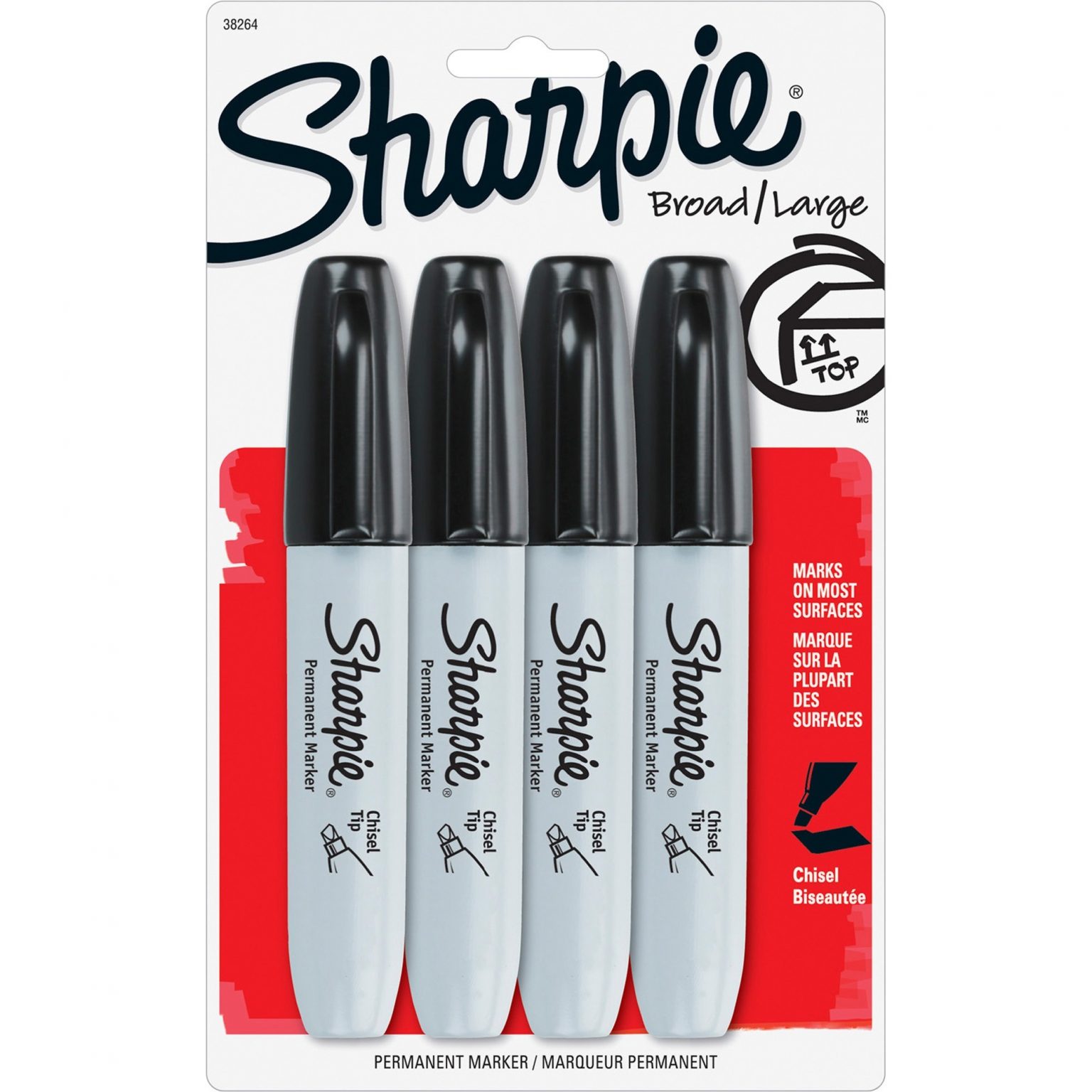 Large 4pk Sharpies ReadySetStart